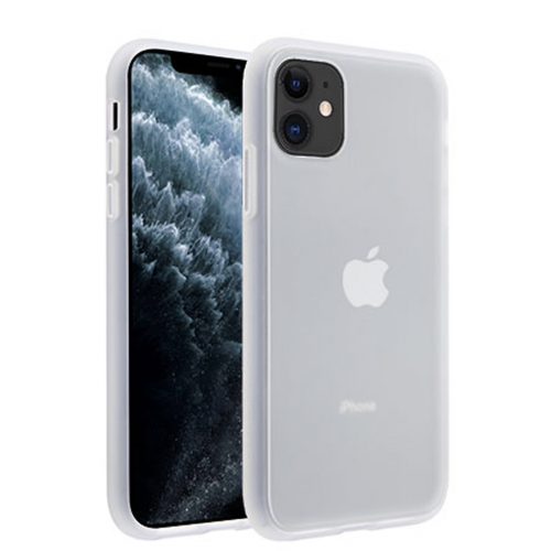 iPhone 11 Pro Smoke Transparent Twotone White